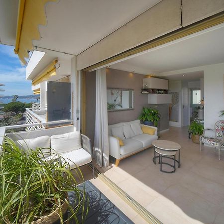 Frgk "Etoile Du Sud Terrasse Vue Mer Palm Beach" Cannes Esterno foto