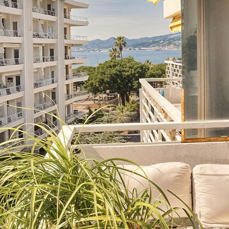 Frgk "Etoile Du Sud Terrasse Vue Mer Palm Beach" Cannes Esterno foto