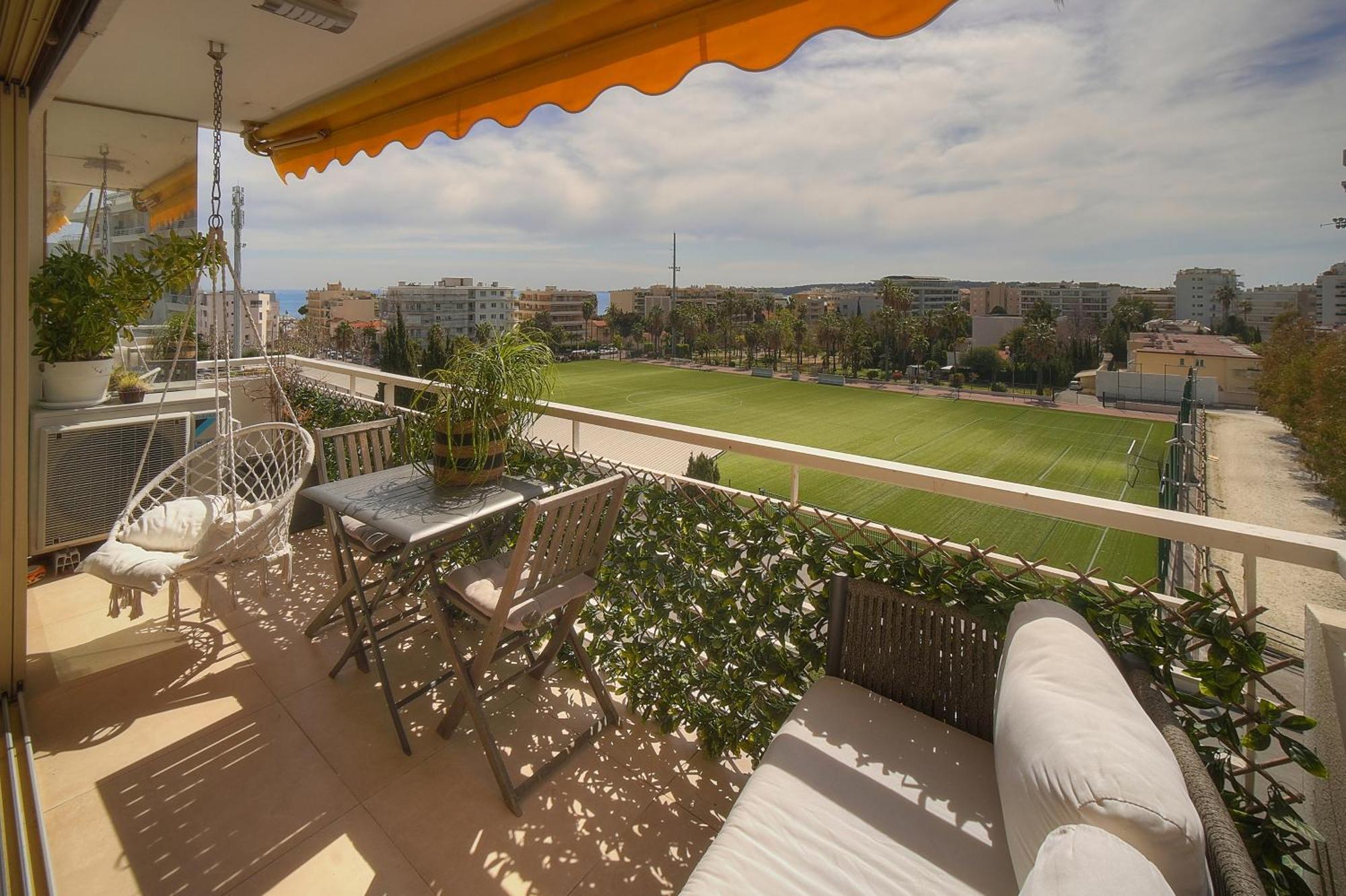 Frgk "Etoile Du Sud Terrasse Vue Mer Palm Beach" Cannes Esterno foto
