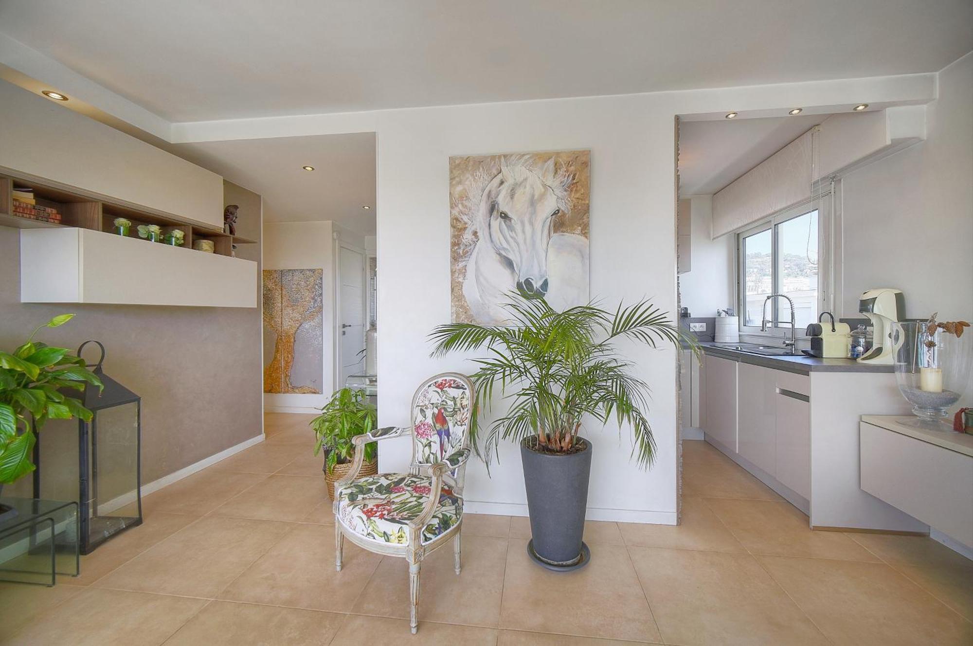 Frgk "Etoile Du Sud Terrasse Vue Mer Palm Beach" Cannes Esterno foto