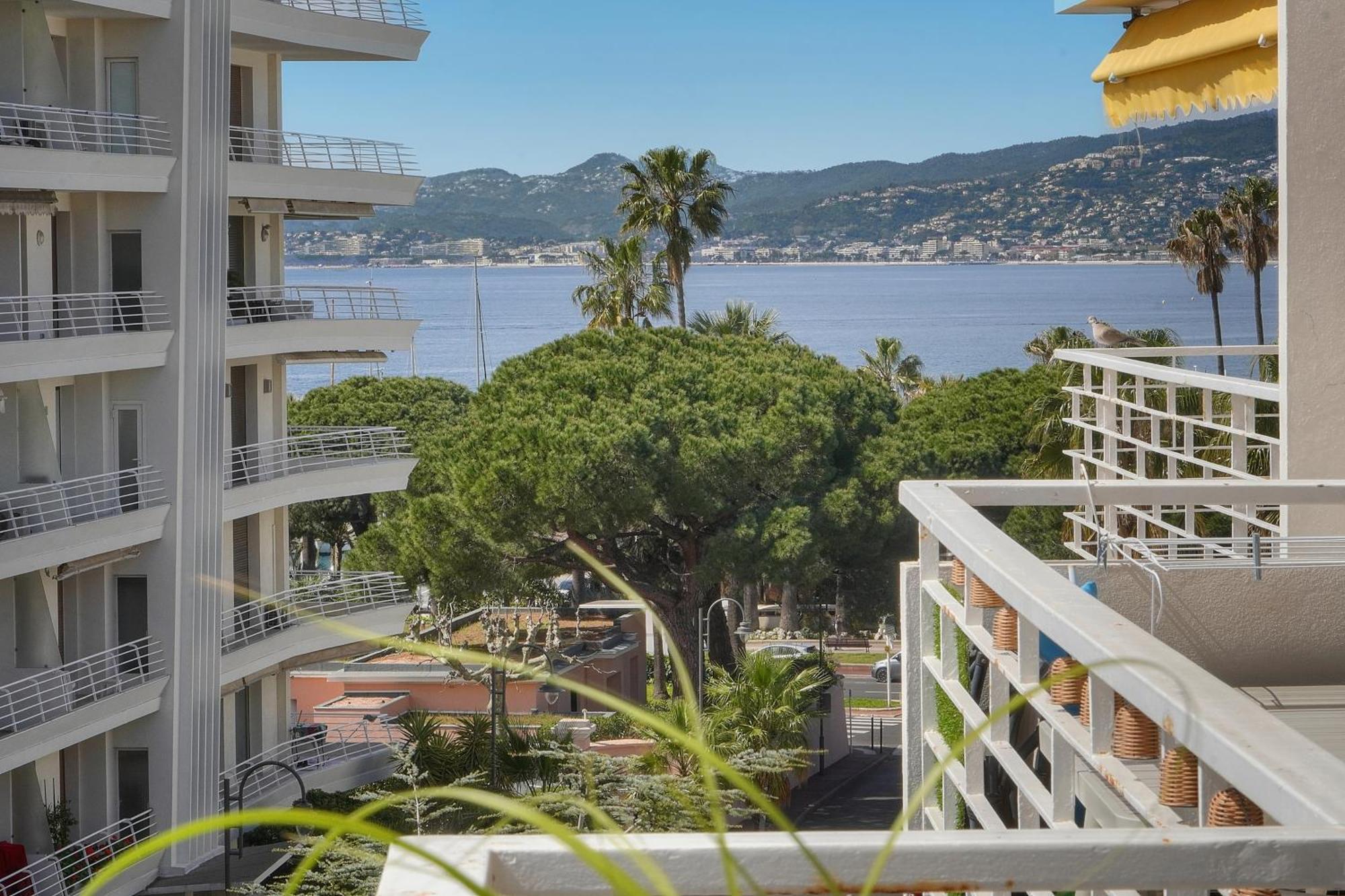 Frgk "Etoile Du Sud Terrasse Vue Mer Palm Beach" Cannes Esterno foto