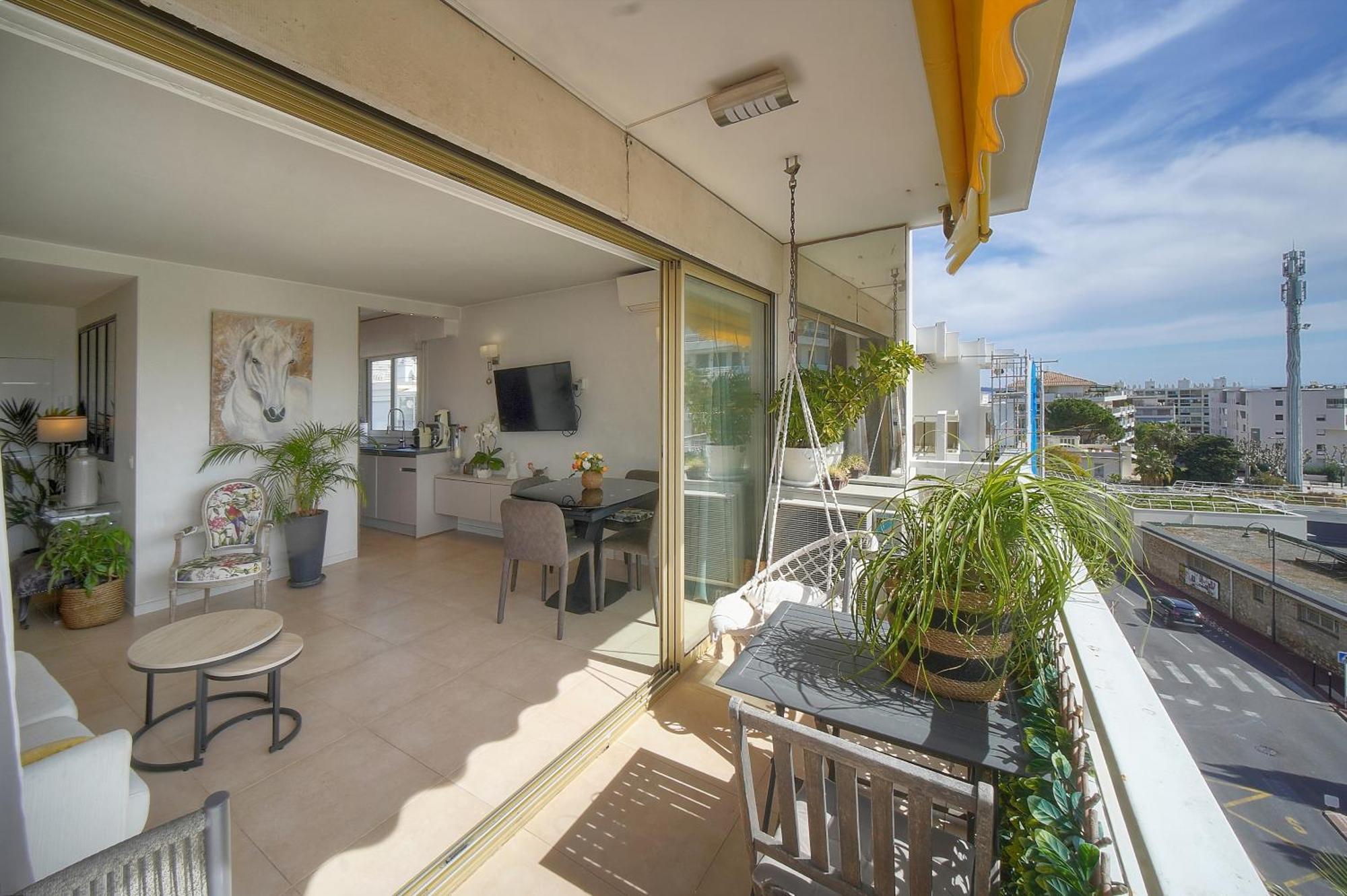 Frgk "Etoile Du Sud Terrasse Vue Mer Palm Beach" Cannes Esterno foto